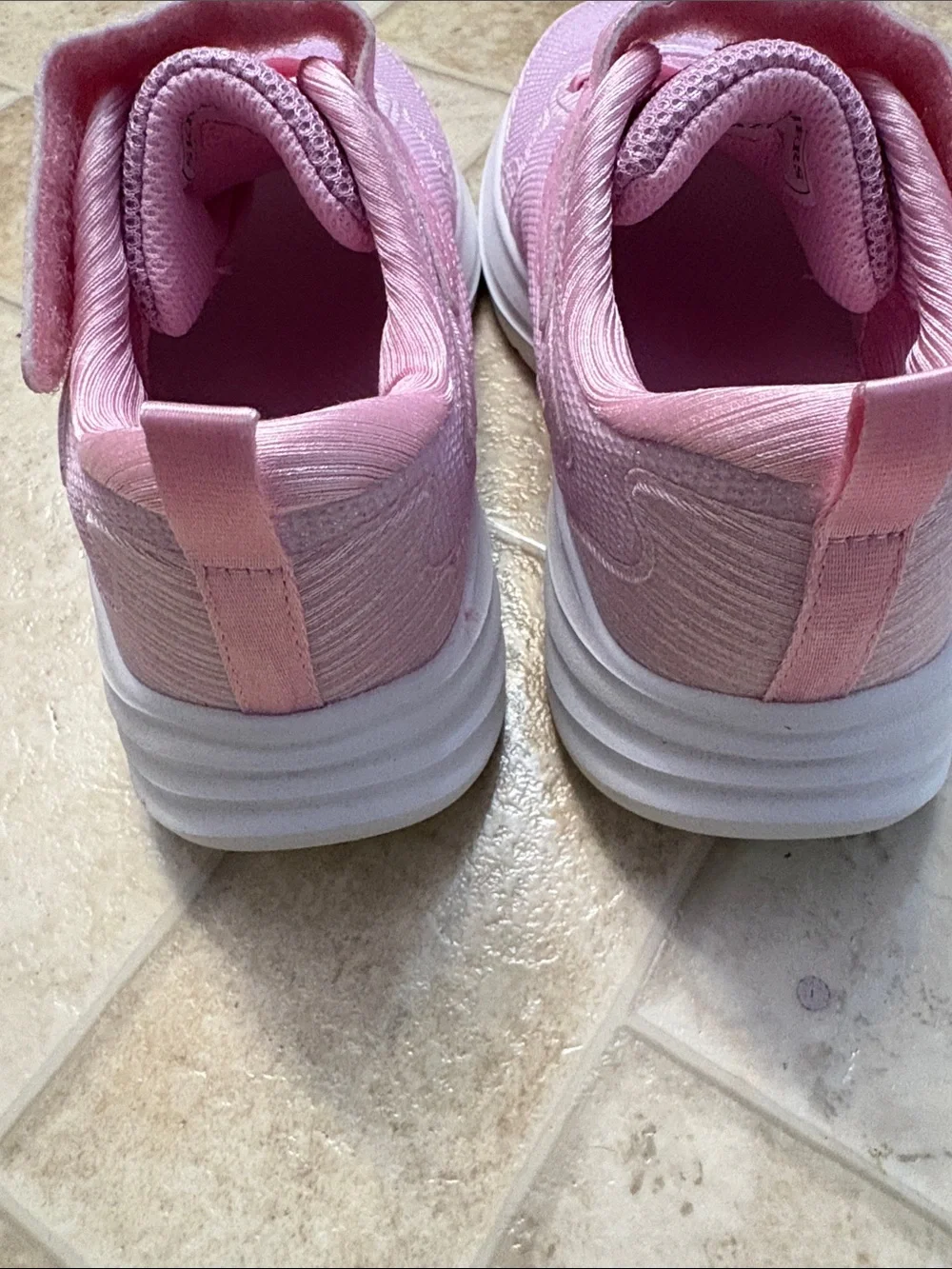 Skechers Light Pink Slip-On Athletic Sneakers for Kids
